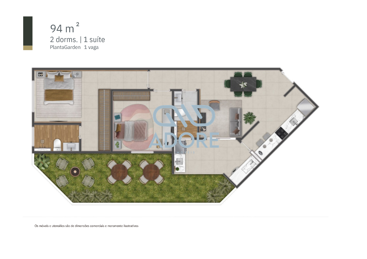 Apartamento à venda no Salto de São José: