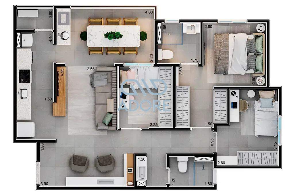 Apartamento à venda no Edificio Icaraí Parque Clube: 