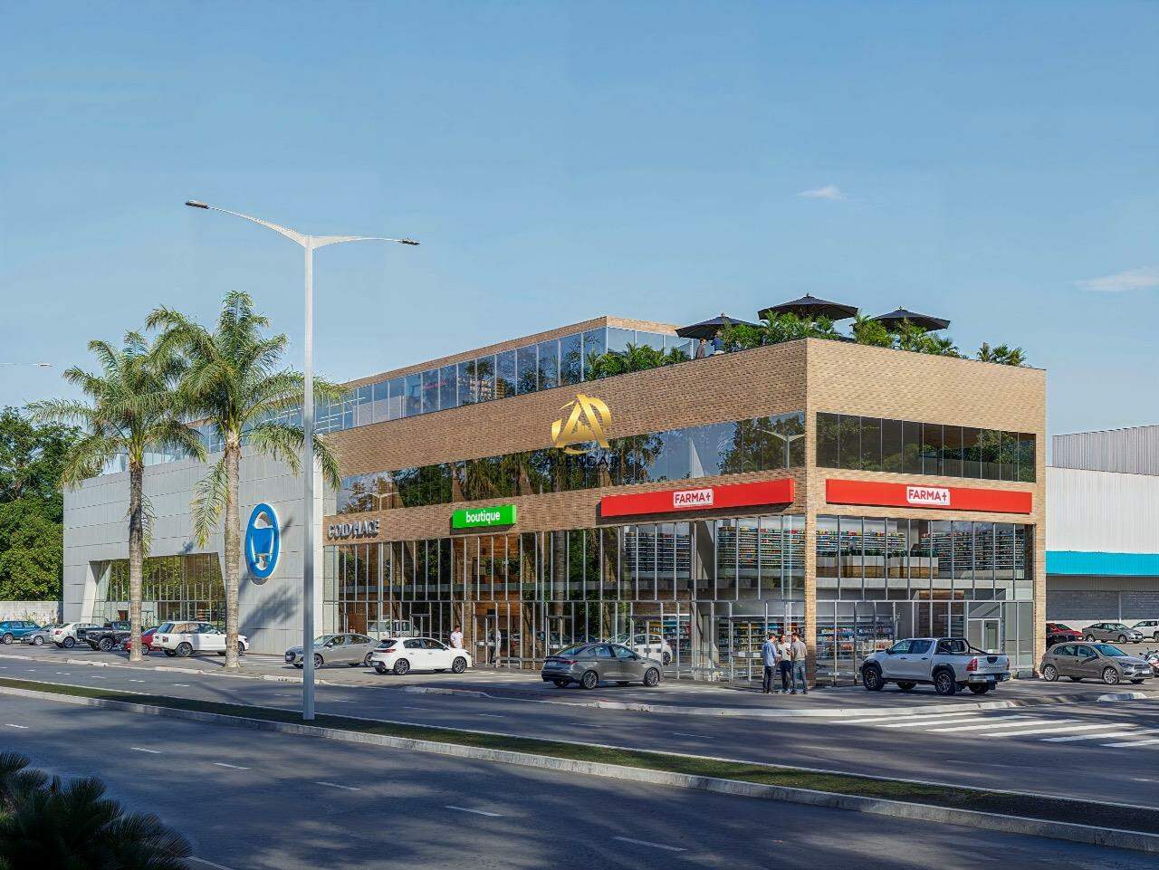Lojas Térreo em Centro Comercial Gold Place – Alto Fluxo em Viana/ES