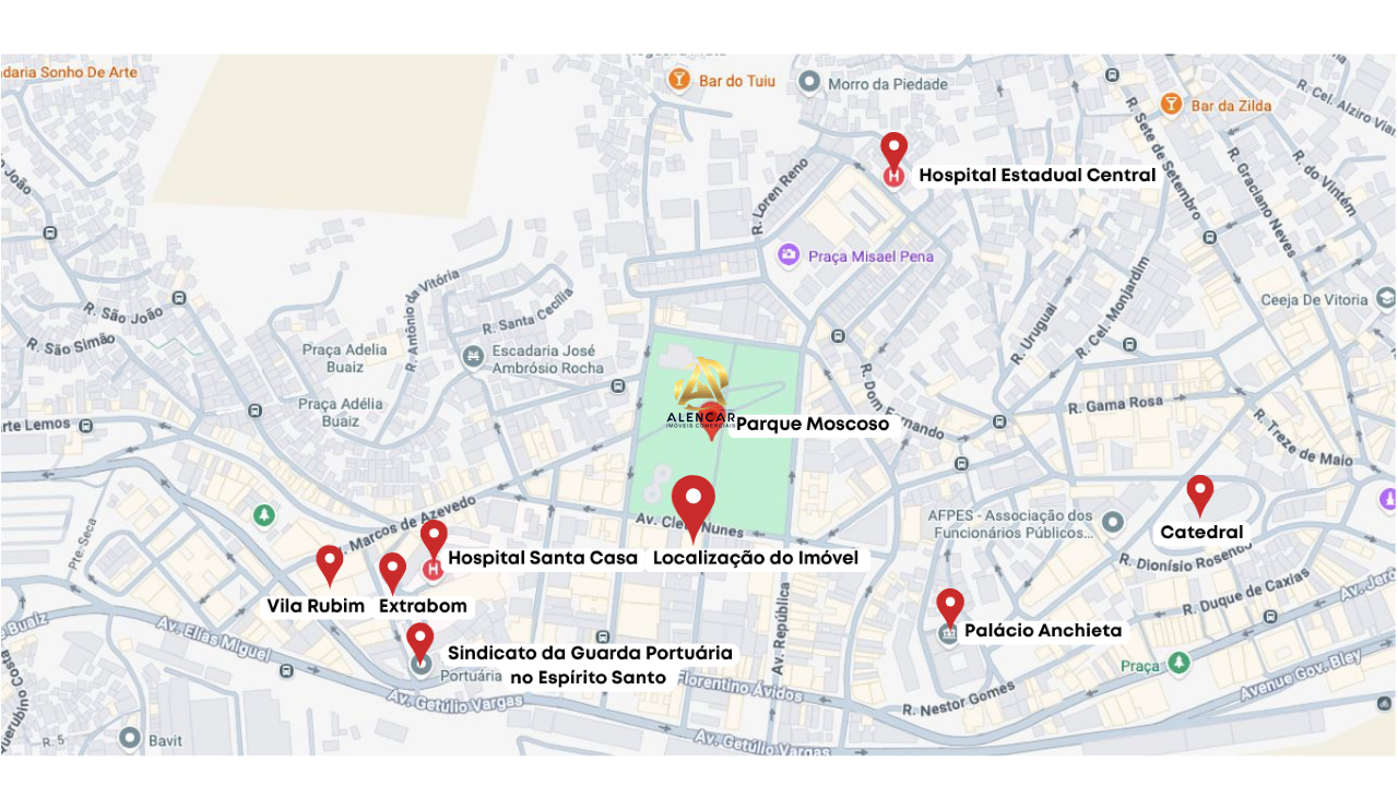 Terreno com 1.100m² para locação no Centro de Vitória – Localização estratégica com possibilidade BTS