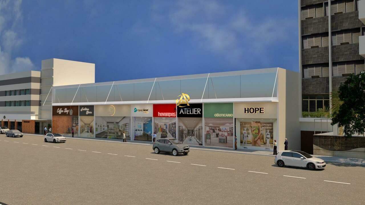 Projeto de Lojas para locação na Praia da Costa, VV/ES