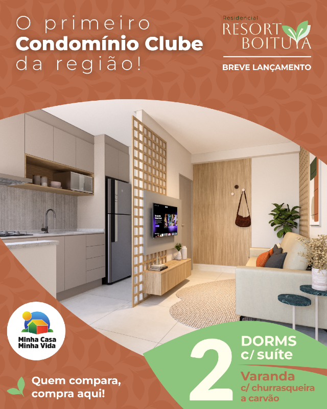 Apartamento à venda no Residencial de Lorenzi: 
