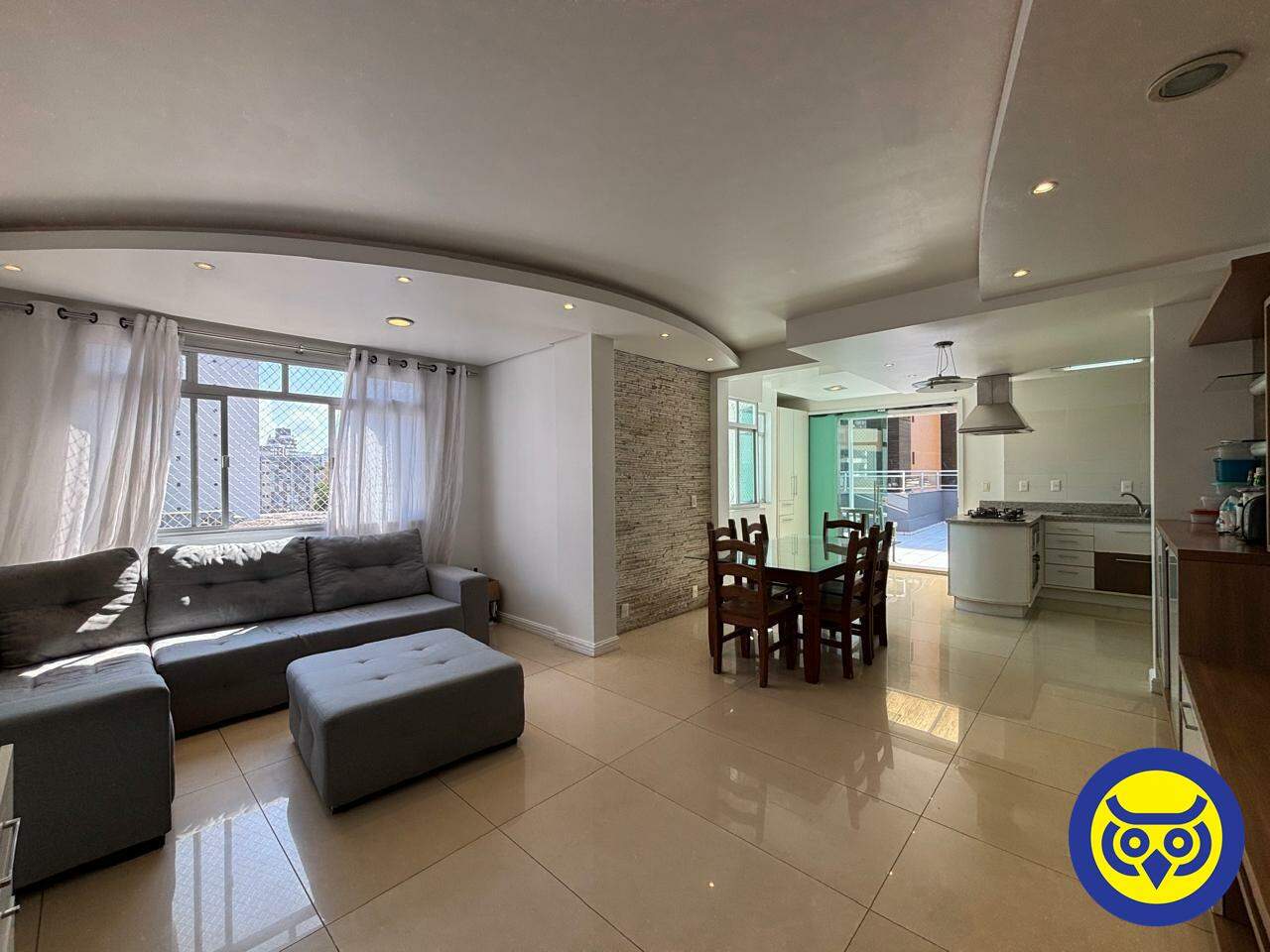 Apartamento para aluguel no Centro: 
