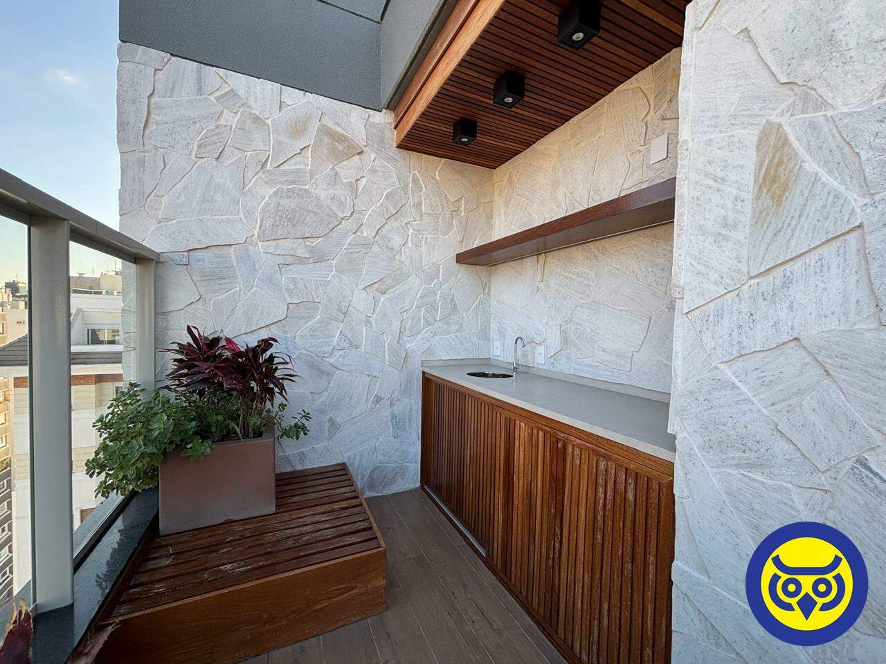Apartamento para aluguel no Centro: 