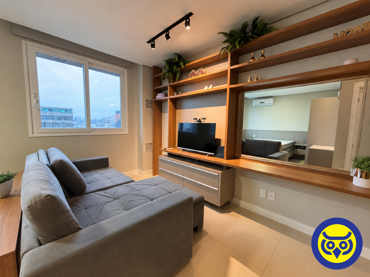 Apartamento para aluguel no Centro: 