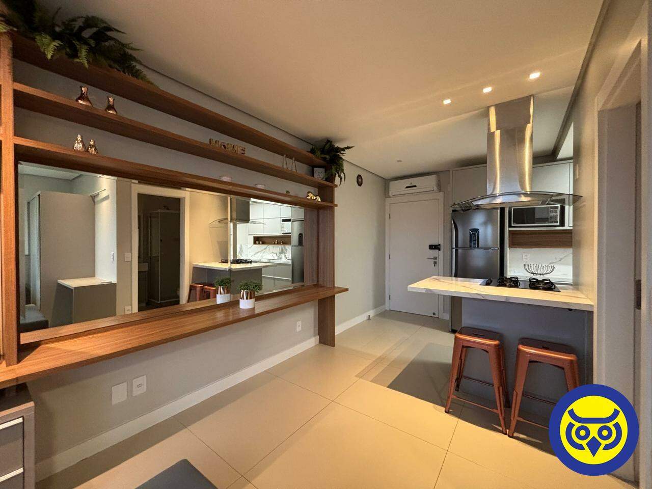 Apartamento para aluguel no Centro: 