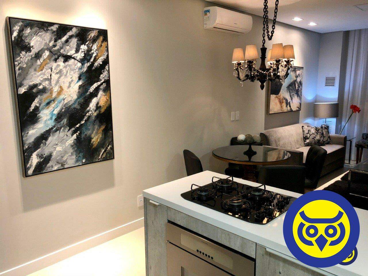 Apartamento para aluguel no Centro: 