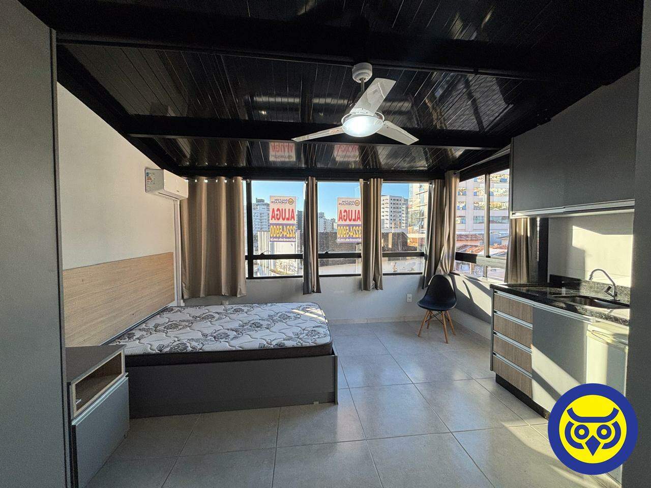 Apartamento para aluguel no Centro: 