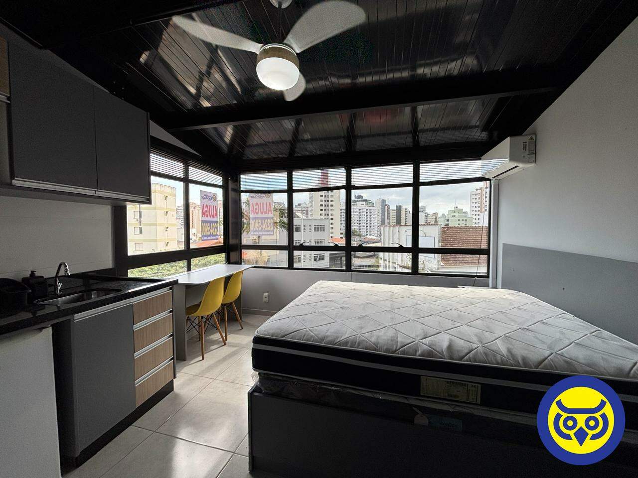 Apartamento para aluguel no Centro: 