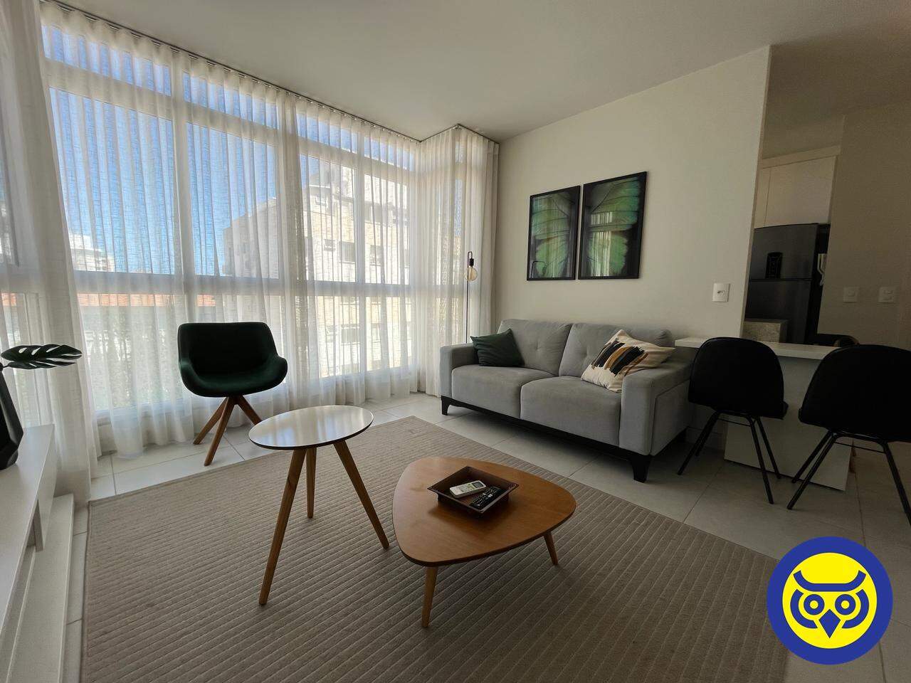 Apartamento para aluguel no Centro: 