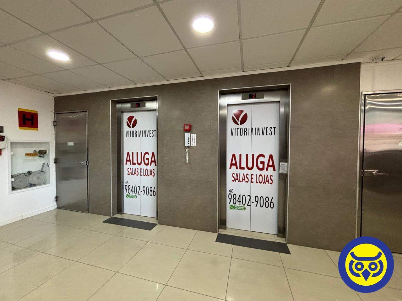 Sala para aluguel no Itacorubi: 
