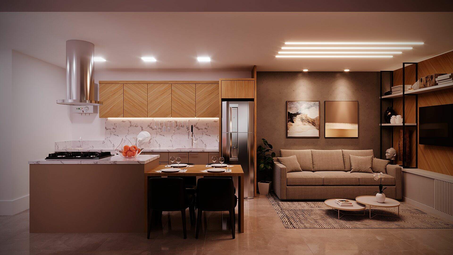 Apartamento à venda no Carniel: 
