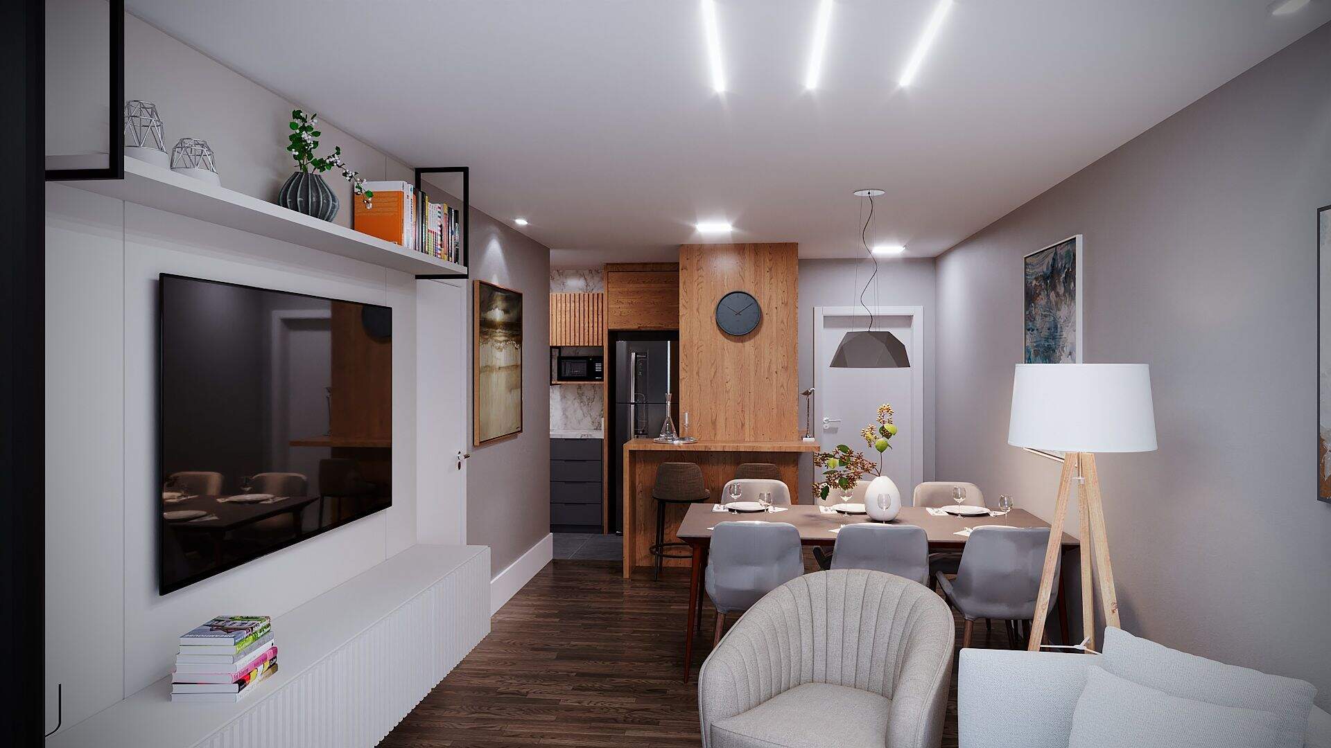Apartamento à venda no Moura: 