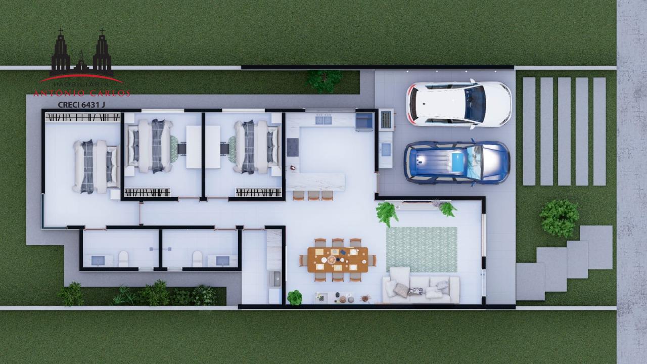 Casa Geminada à venda no Centro: 