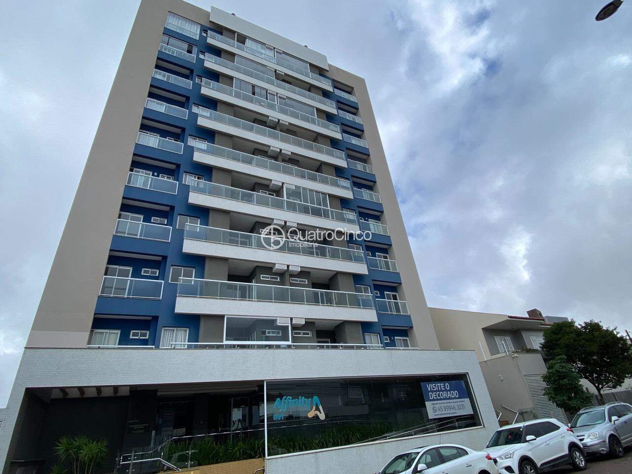 Apartamento à venda 2 quartos, sendo 1 suíte, no bairro Maria Luiza em Cascavel Ed. Affinity: 