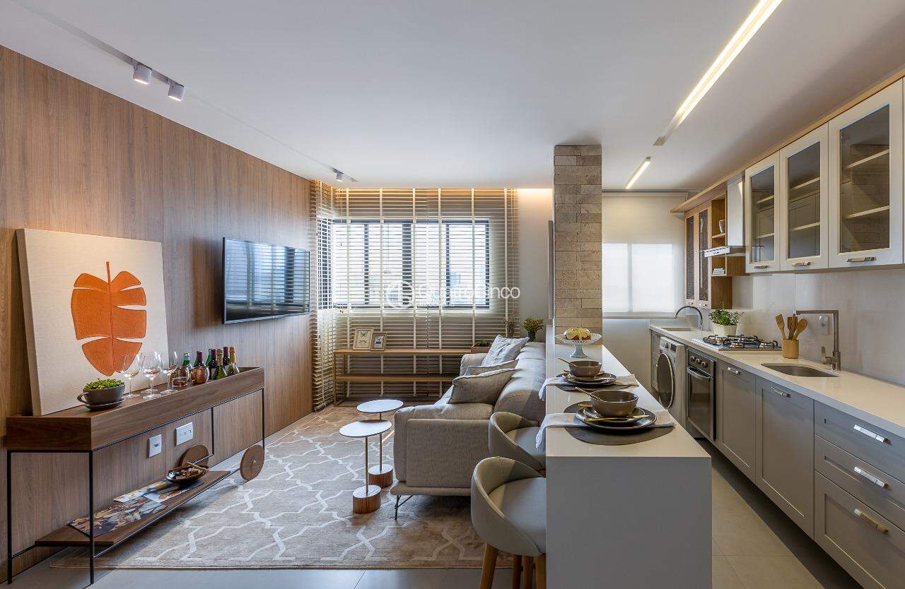 Apartamento à venda 2 quartos, sendo 1 suíte, no bairro Centro em Cascavel Ed. Osmário Saraiva: 