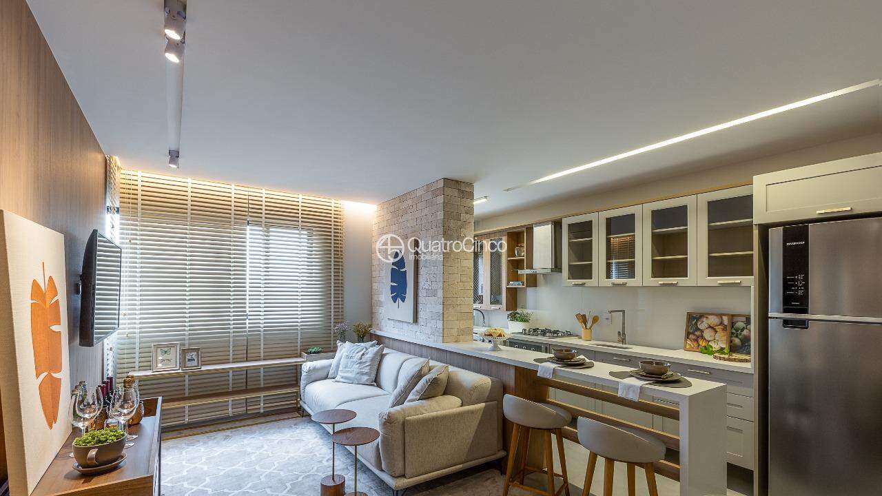 Apartamento à venda 2 quartos, sendo 1 suíte, no bairro Centro em Cascavel Ed. Osmário Saraiva: 