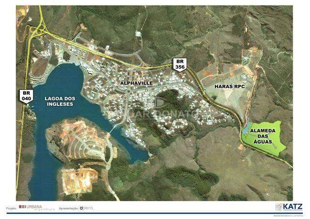 Anuar Donato Lote / Terreno à venda Alameda das Águas: Mapa Localização Condomínio Alameda das Águas