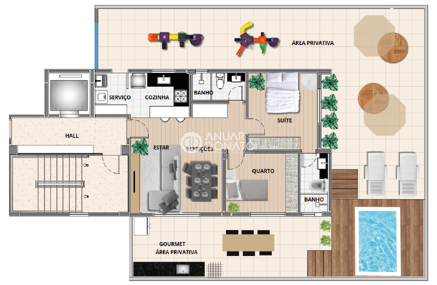 Terreno com 2 quartos — Serra, Belo Horizonte