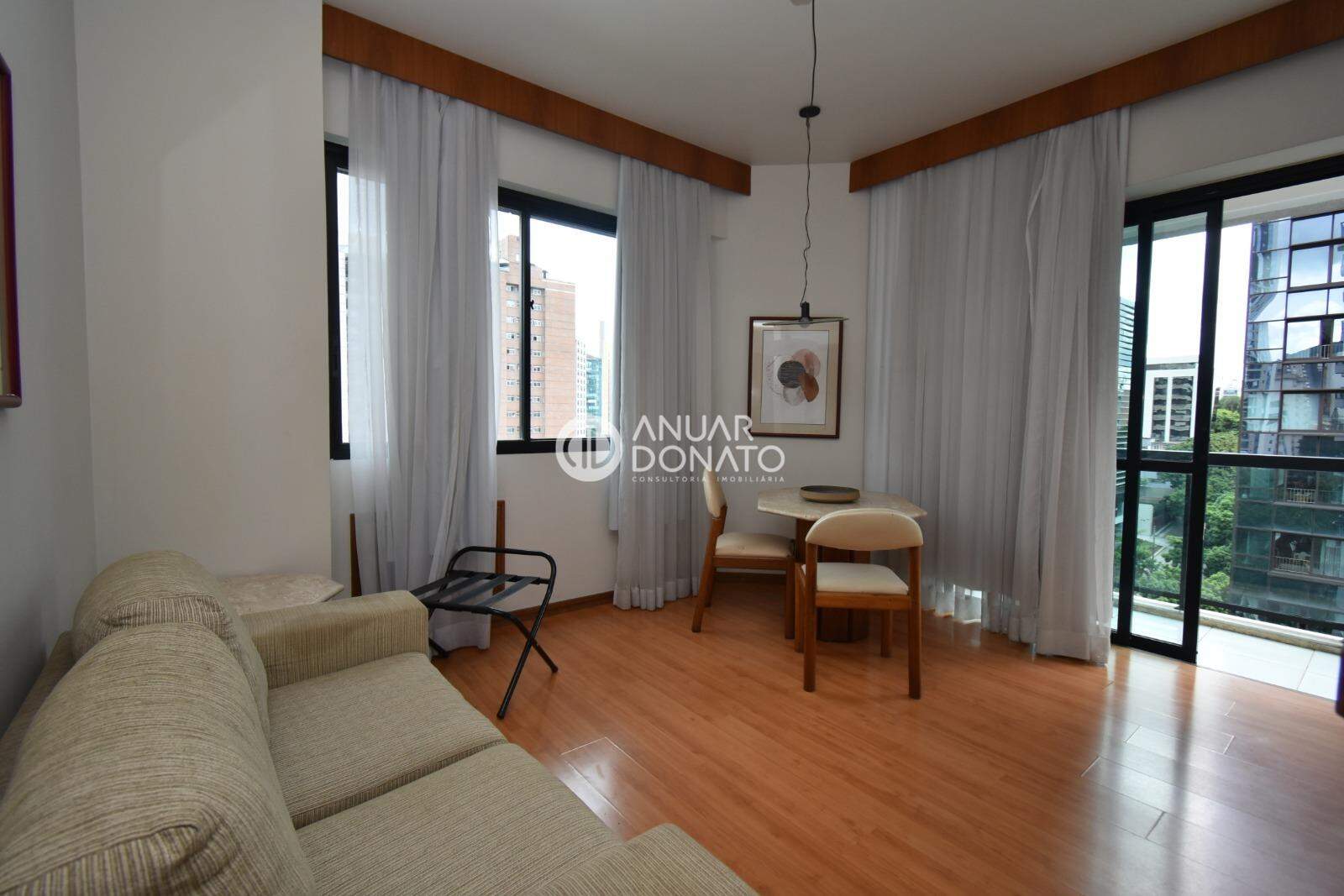 Apartamento com 1 quarto — Funcionários, Belo Horizonte