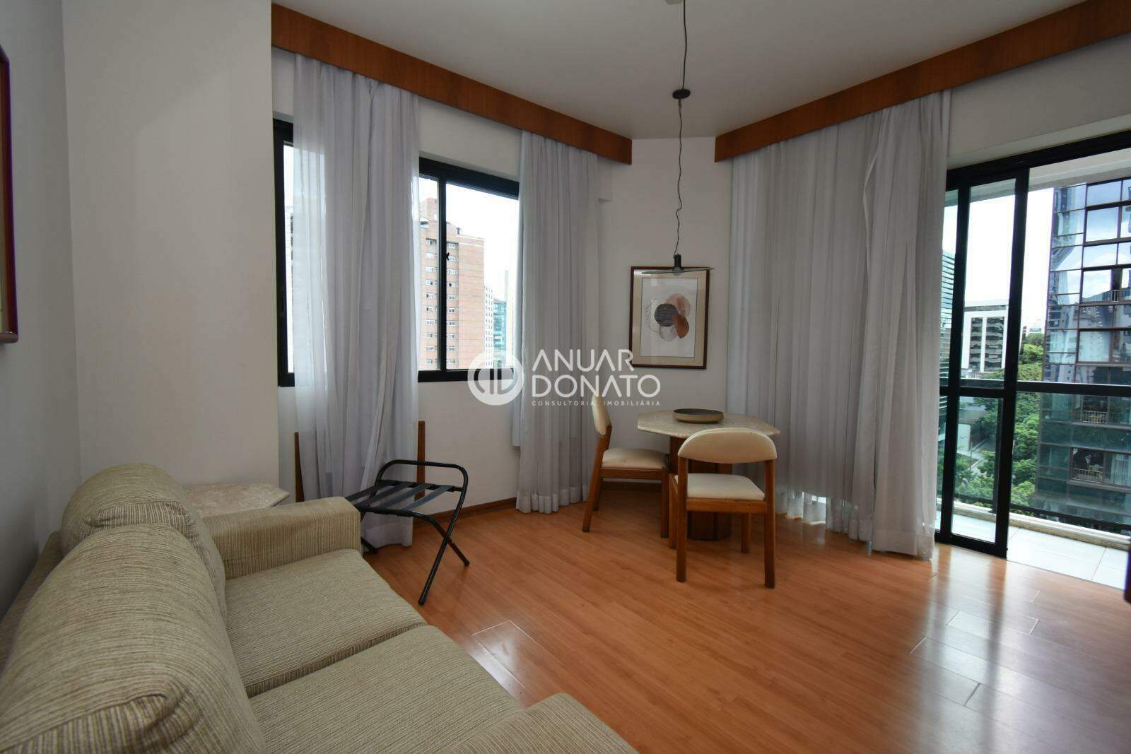 Apartamento com 1 quarto — Funcionários, Belo Horizonte