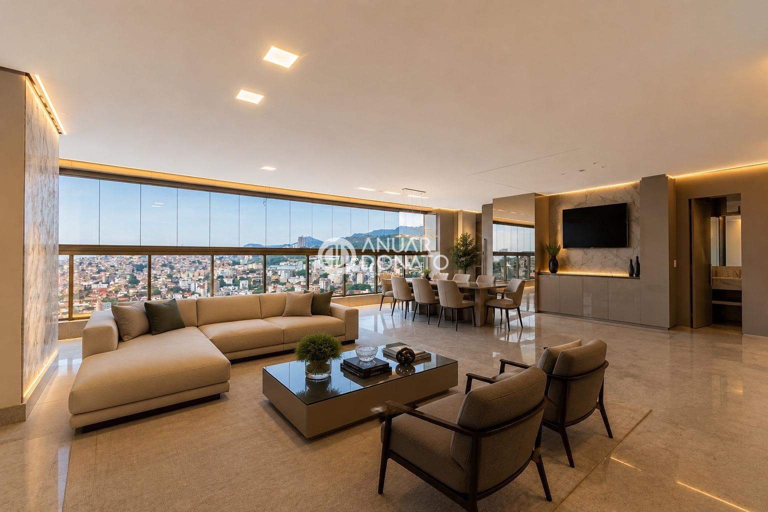 Apartamento com 4 quartos — Santa Lúcia, Belo Horizonte