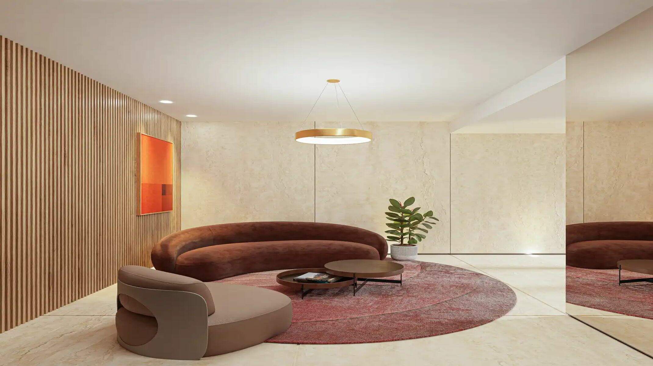 Apartamento à venda no Sion: Hall de entrada