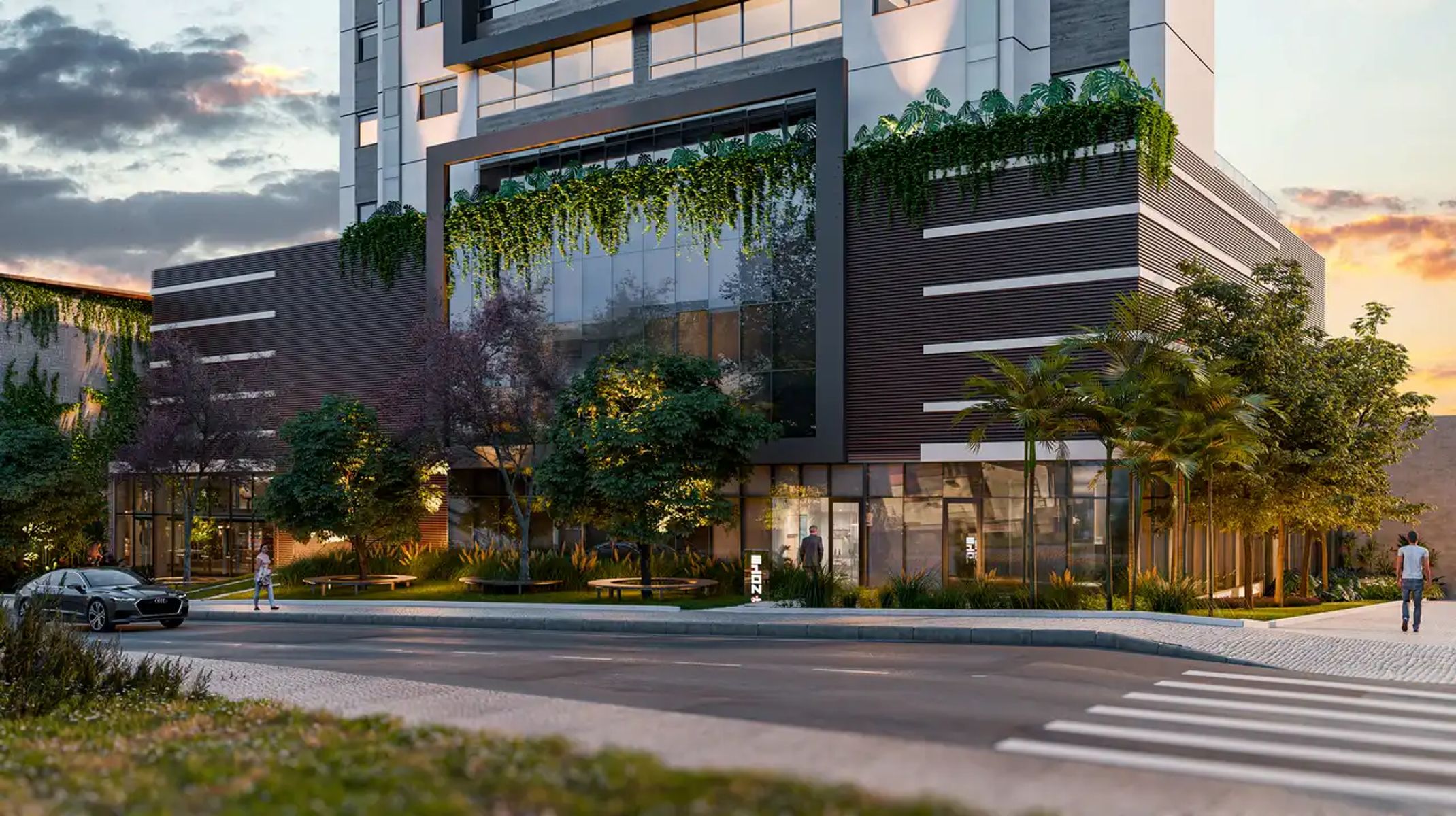 Apartamento à venda no Sion: Fachada aproximada