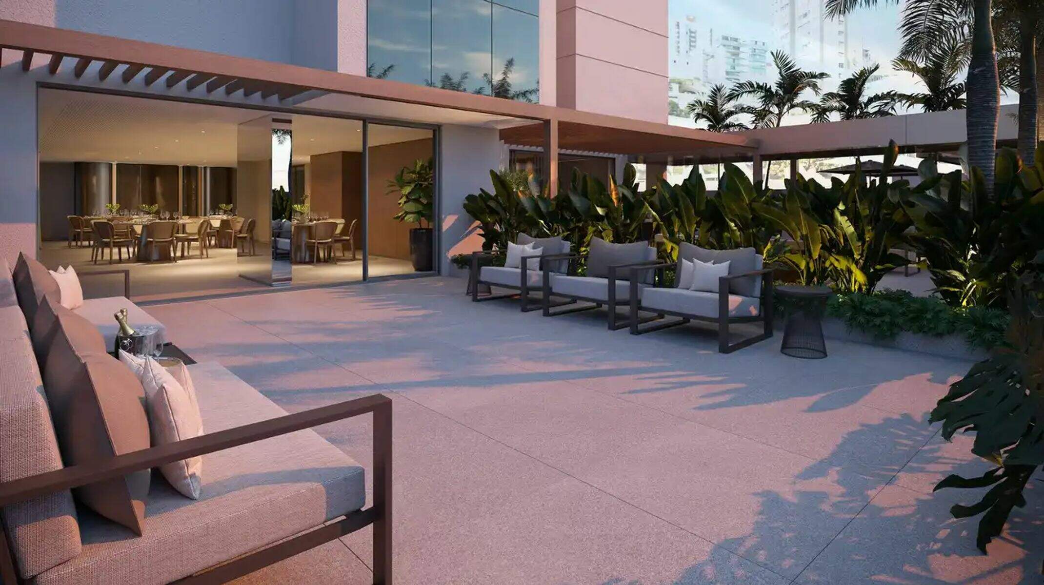 Apartamento à venda no Funcionários: Espaço convivência