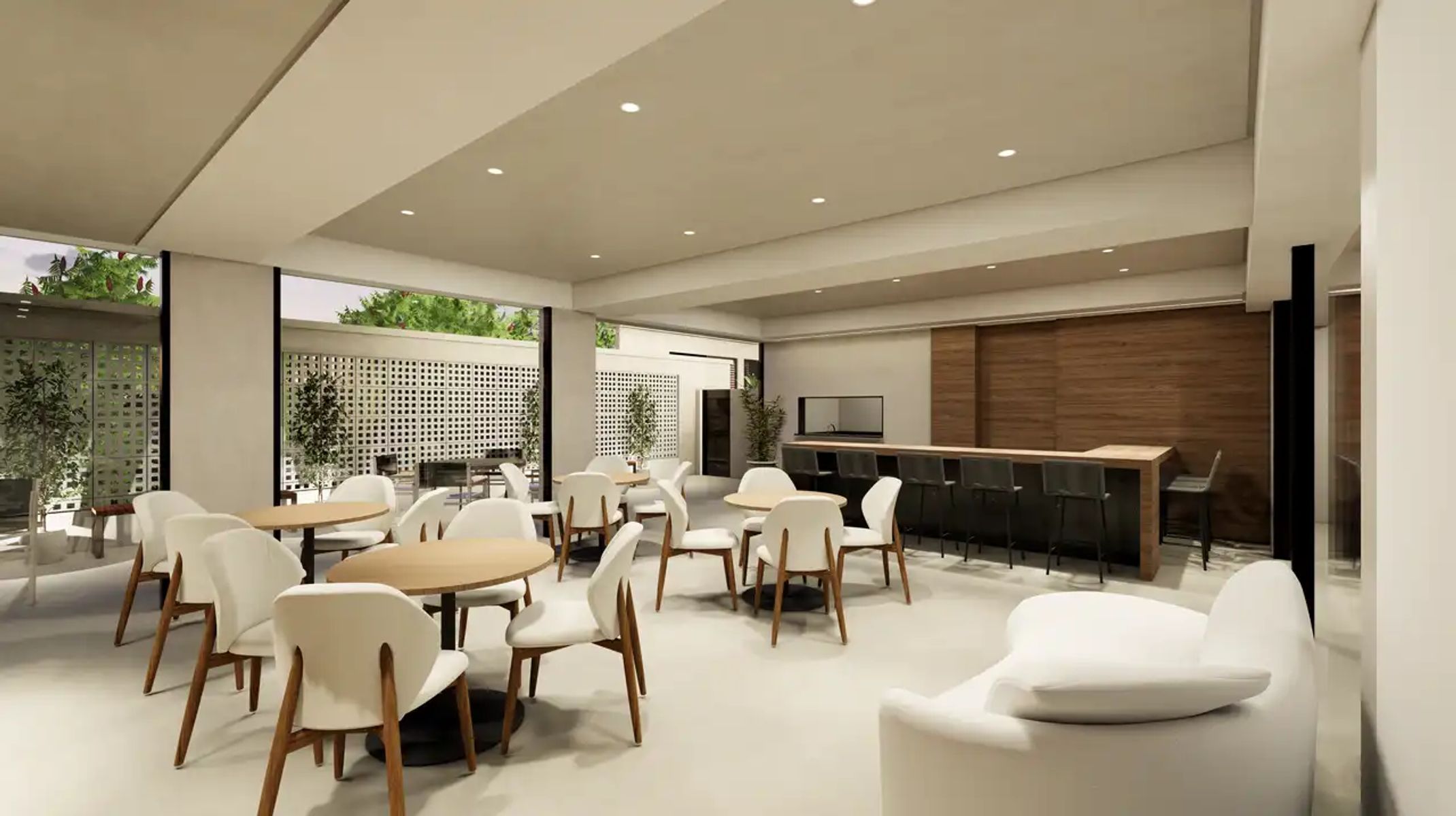 Apartamento à venda no Cidade Jardim: Salão de festas