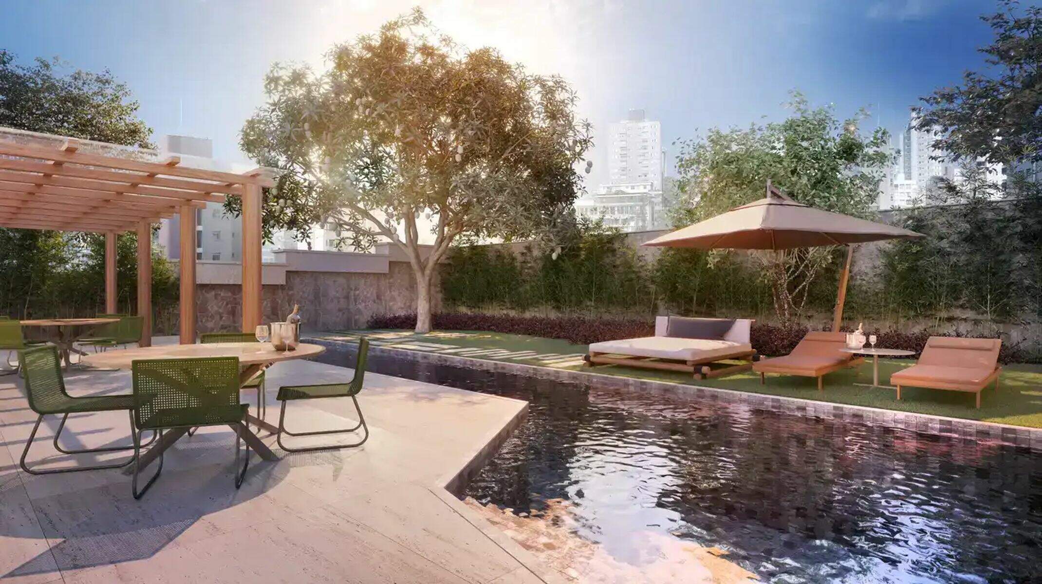 Apartamento à venda no Santo Antônio: Piscina