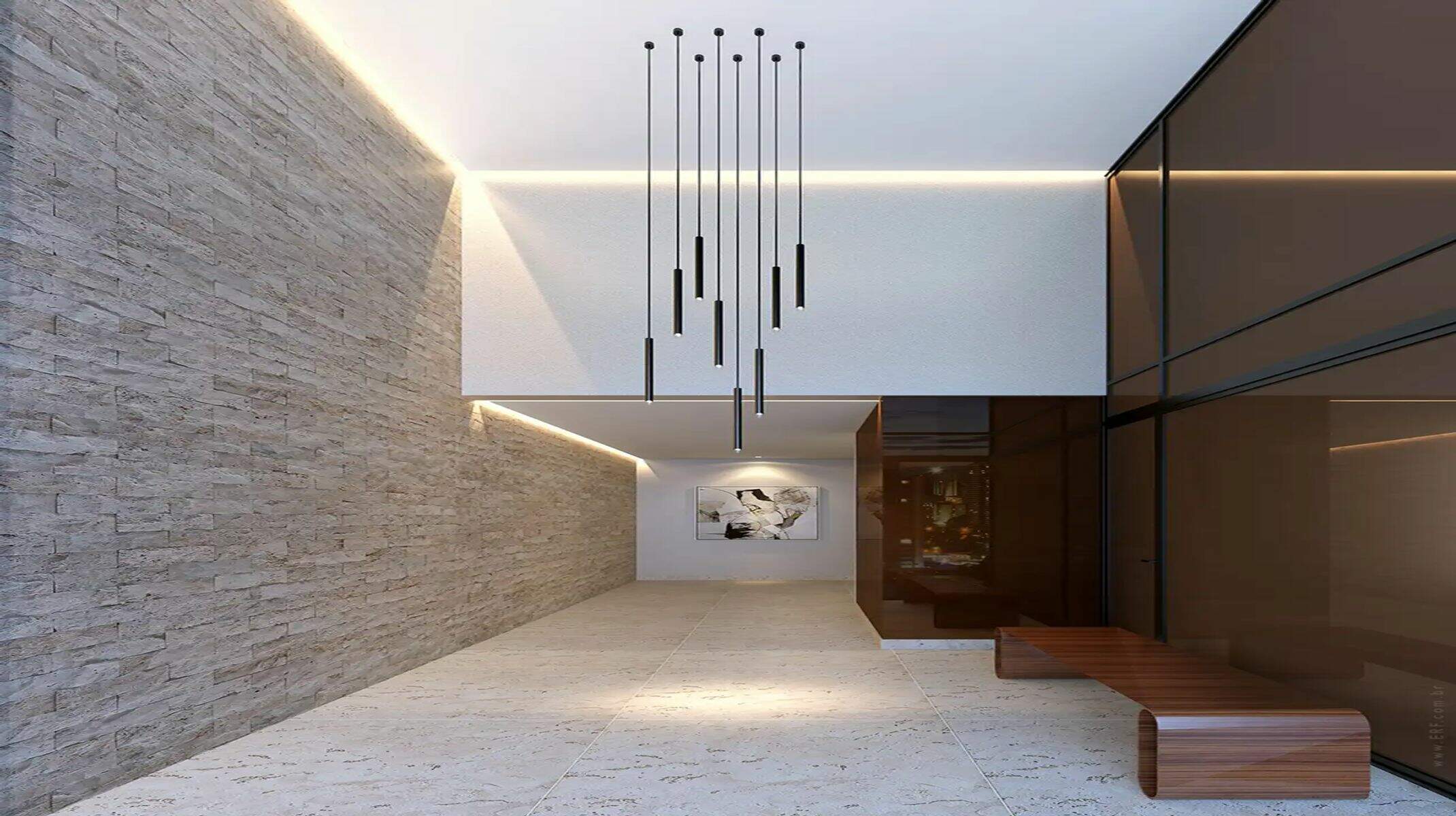 Apartamento à venda no Lourdes: Hall