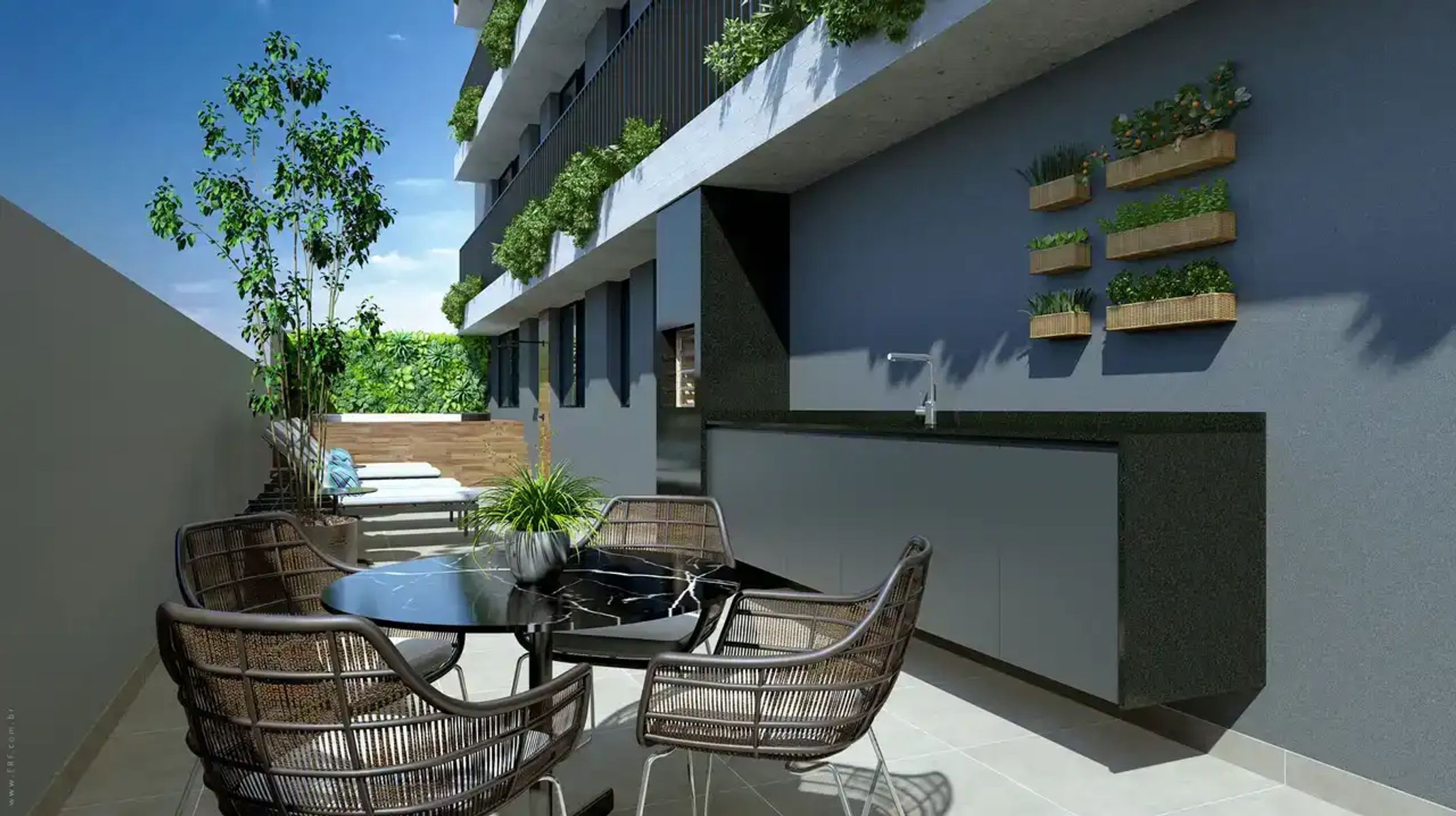 Apartamento à venda no Lourdes: Terraço 301