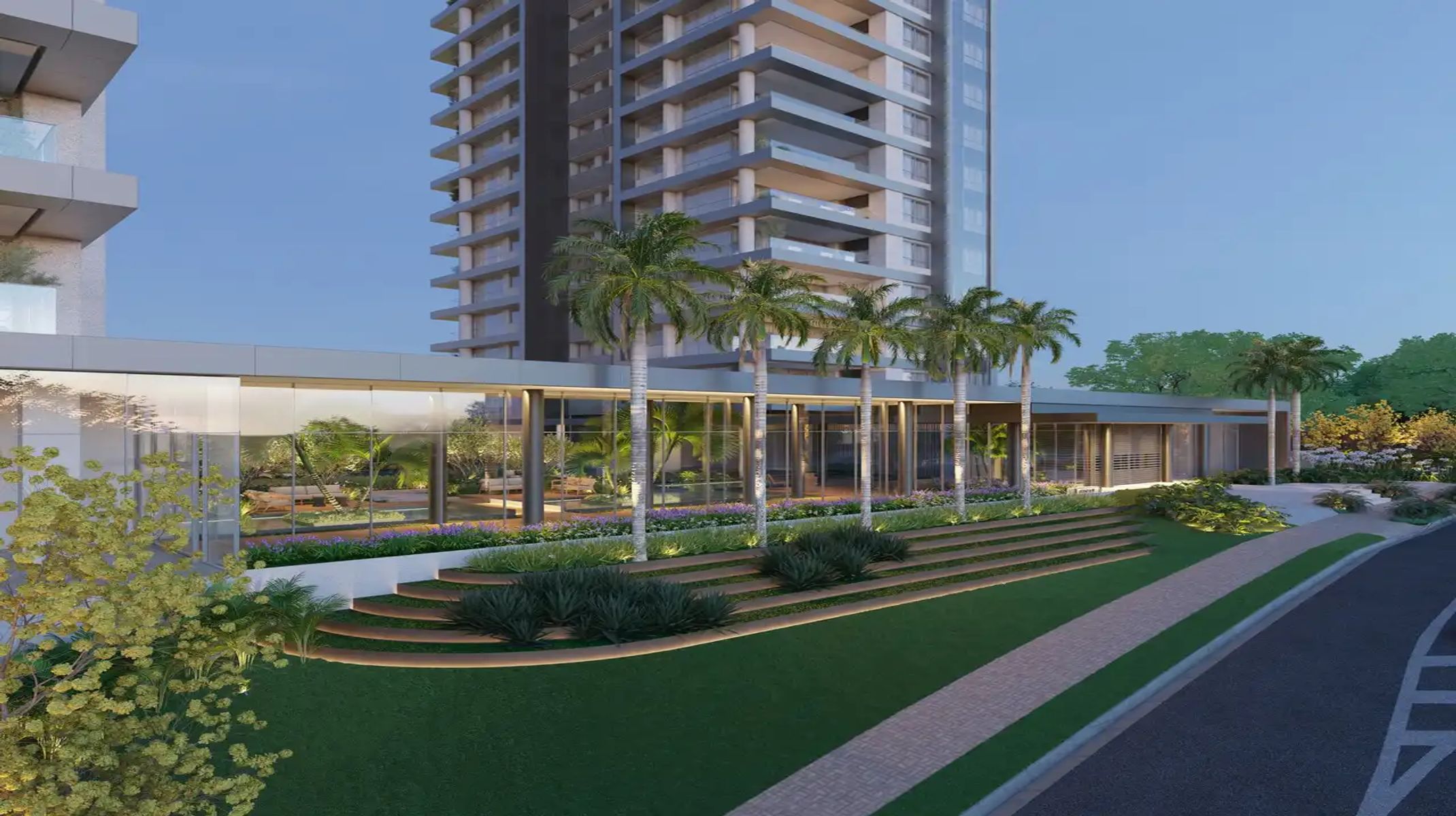 Apartamento à venda no Jardim Das Mangabeiras: Porte-cochère