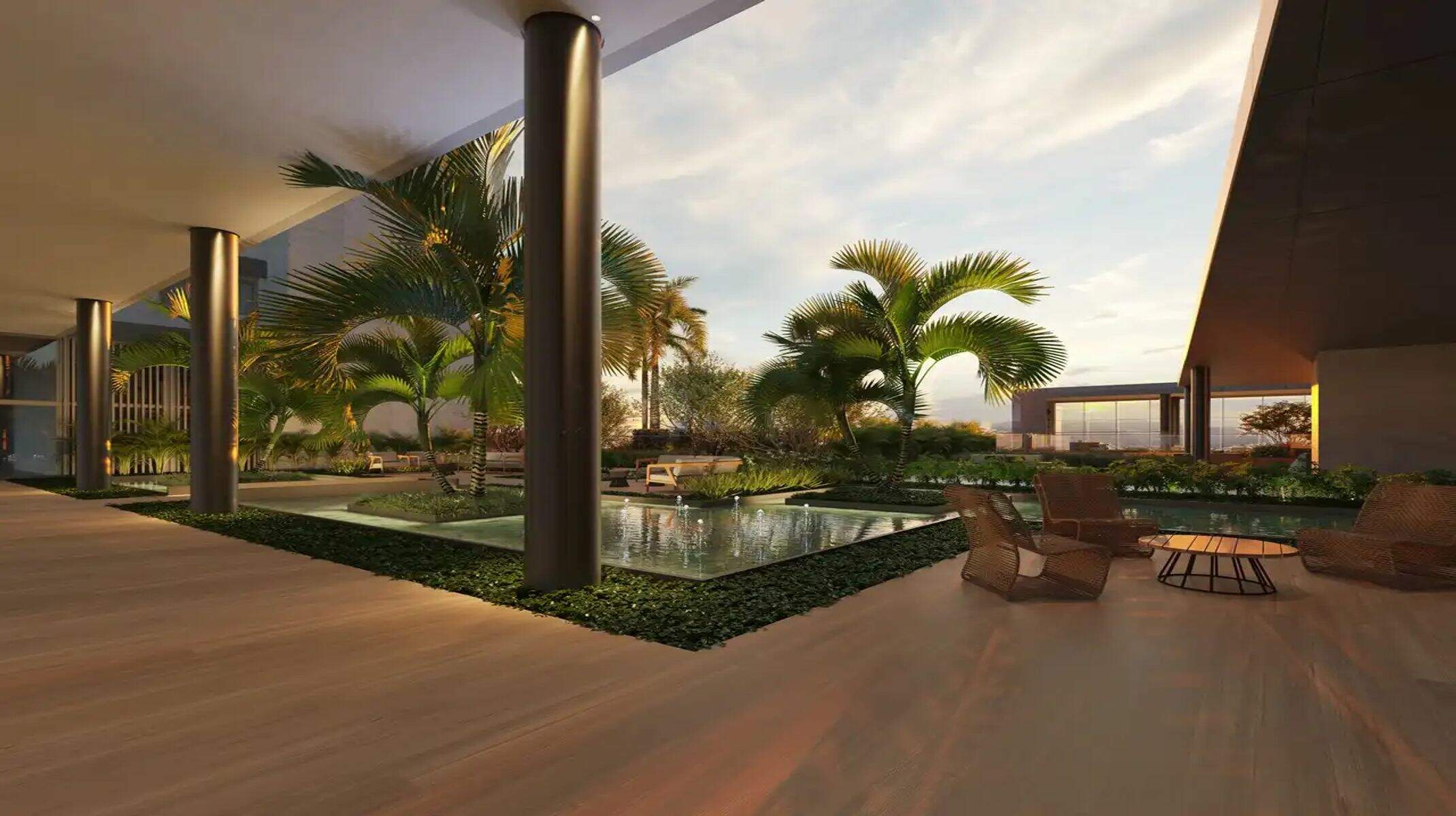 Apartamento à venda no Jardim Das Mangabeiras: Entrada