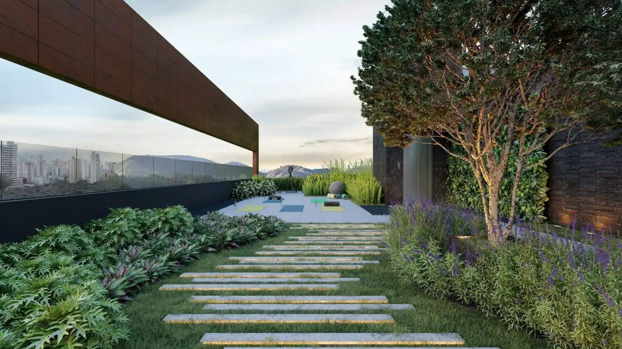 Apartamento à venda no VALE DO SERENO: Paisagismo e espaço yoga