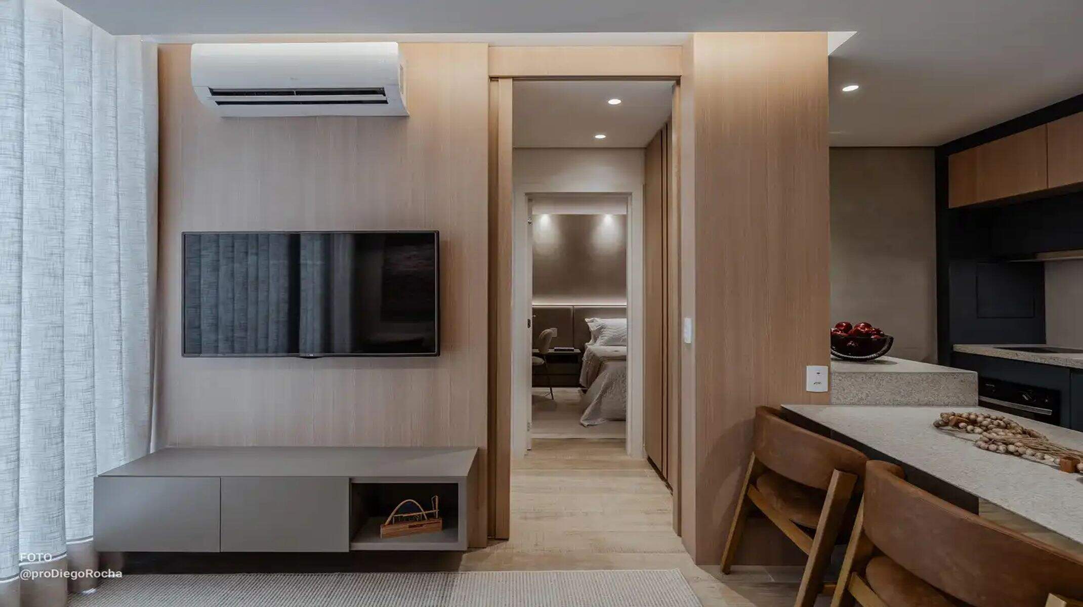 Apartamento à venda no Prado: Sala de estar - decorado