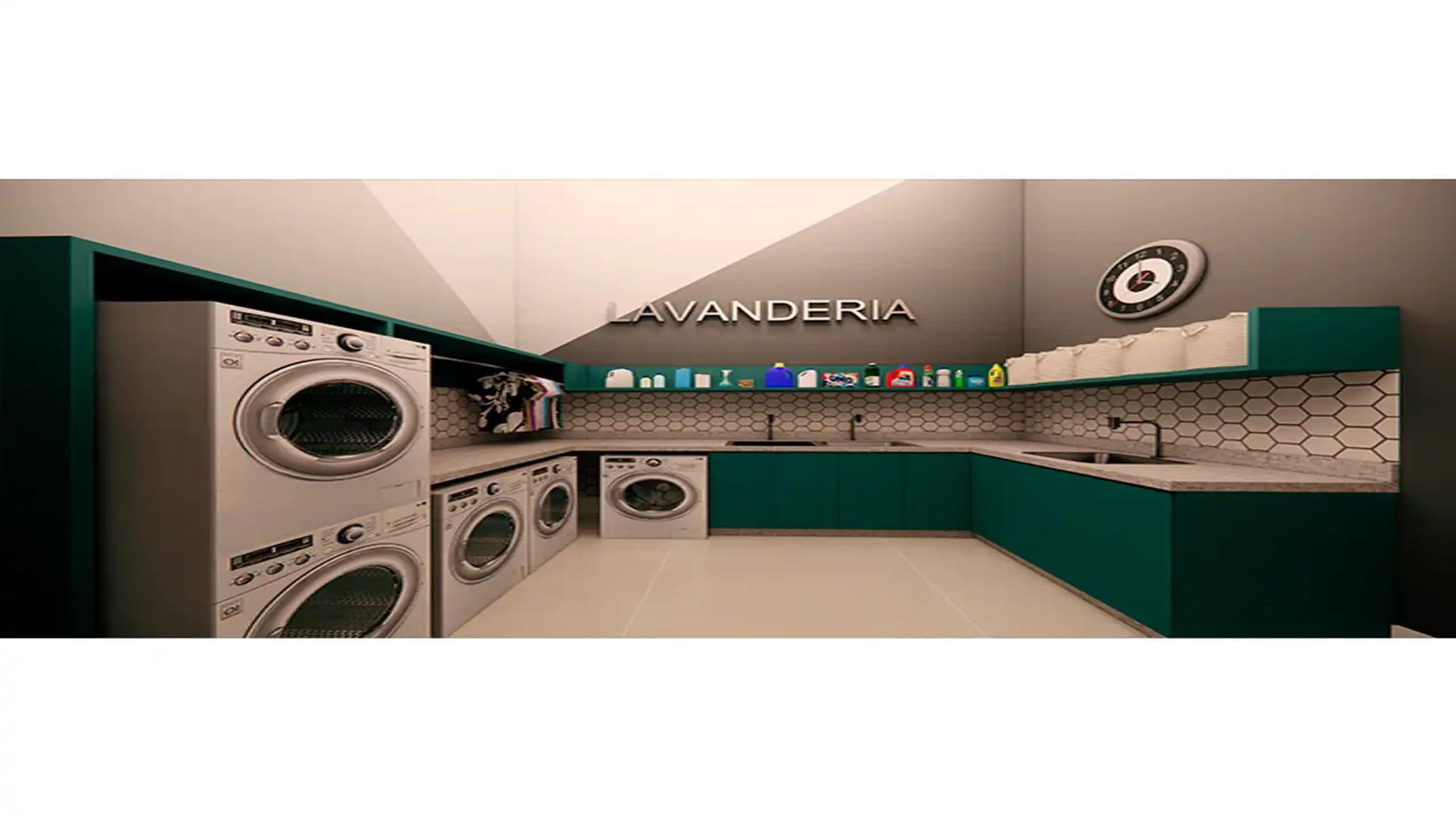 Apartamento à venda no Lourdes: Lavanderia