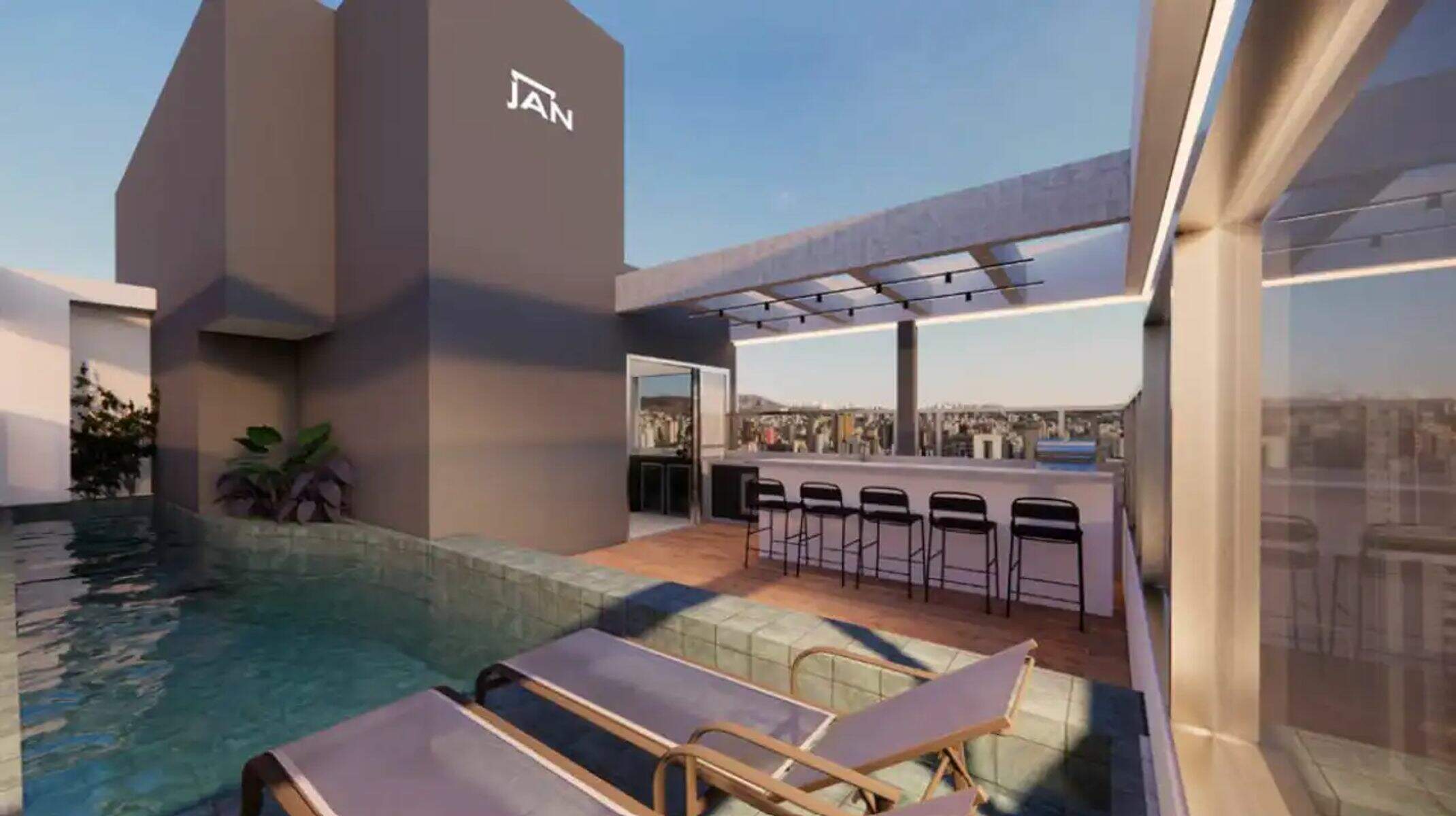 Apartamento à venda no Lourdes: Gourmet e piscina - rooftop