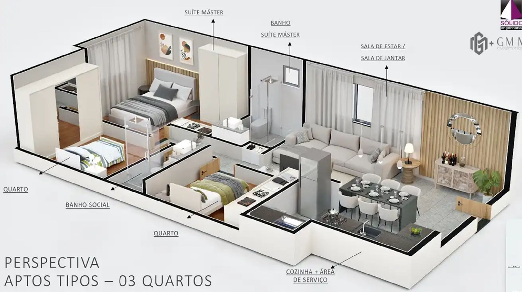 Apartamento à venda no Santo Antônio: 