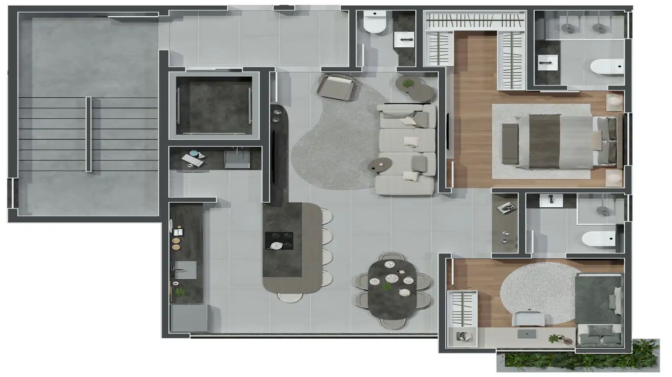 Apartamento à venda no Santo Antônio: Seleto Fascino - Aptos tipo 301 - 401 - 501