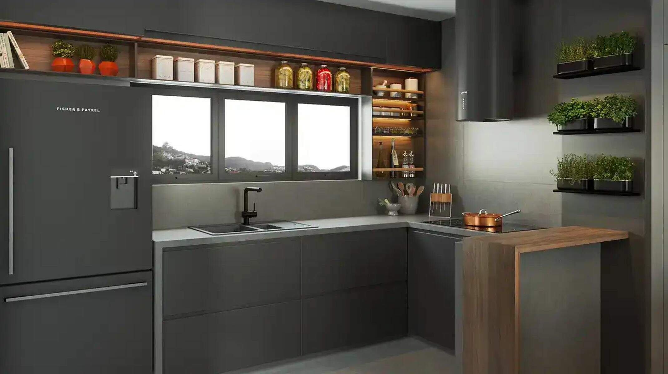 Apartamento à venda no Serra: Cozinha