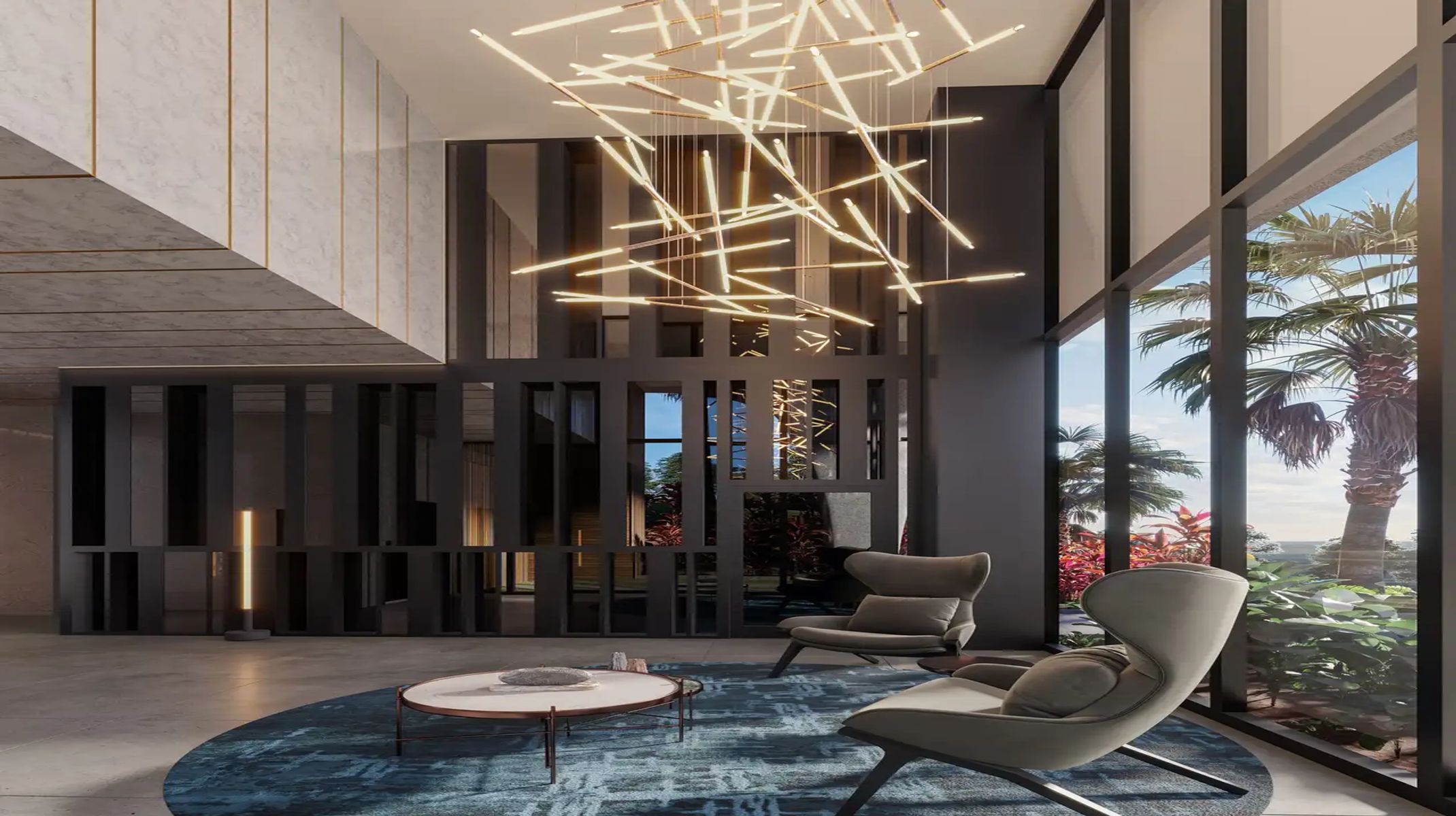 Apartamento à venda no Gutierrez: Hall social