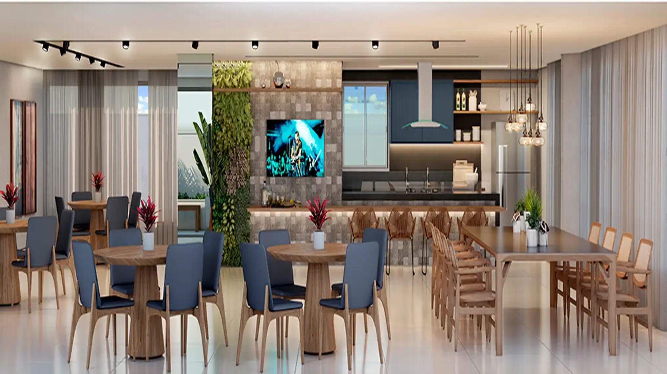 Apartamento à venda no Lourdes: Salão de festas e espaço gourmet