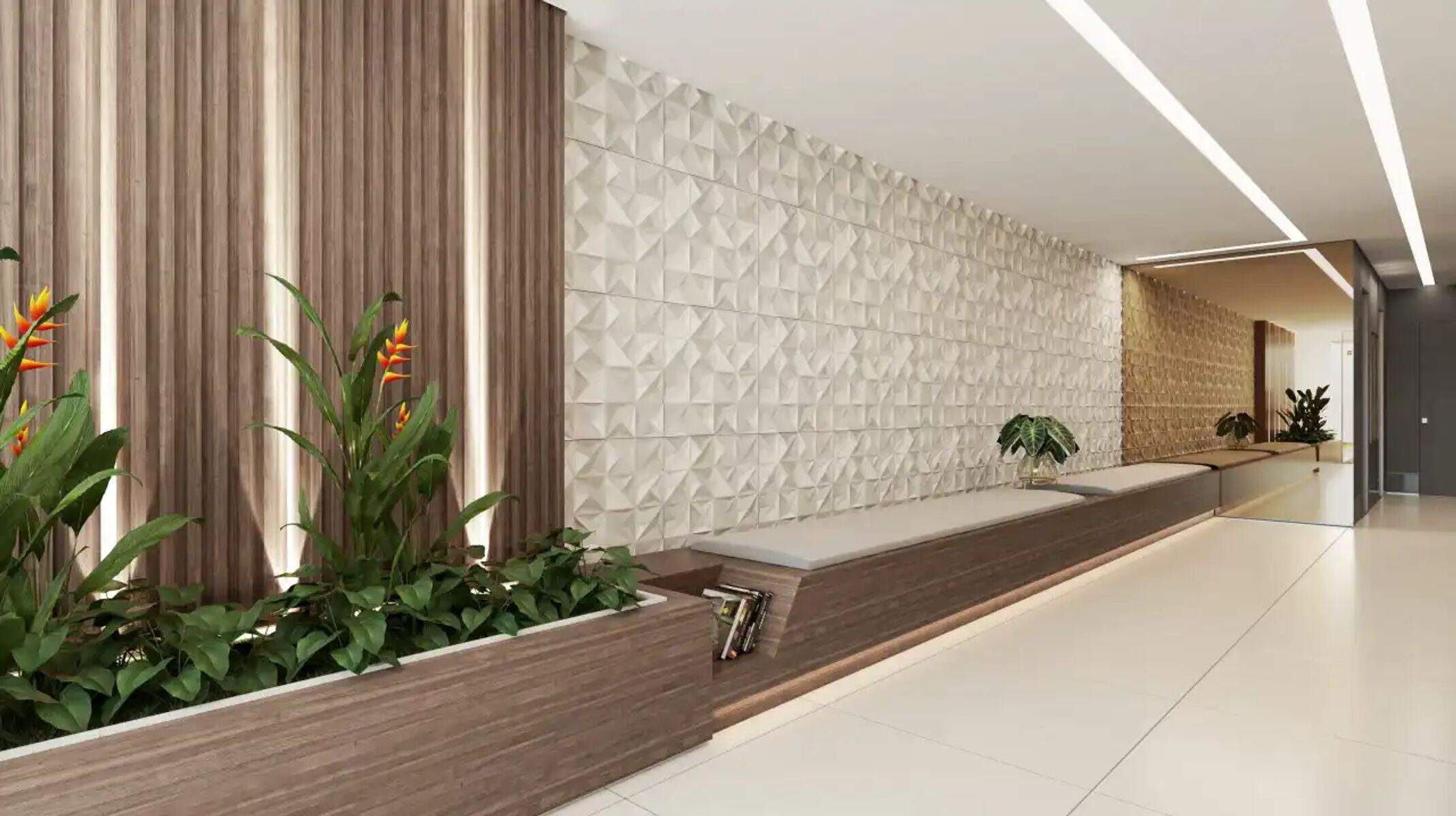 Apartamento à venda no Lourdes: Hall de entrada