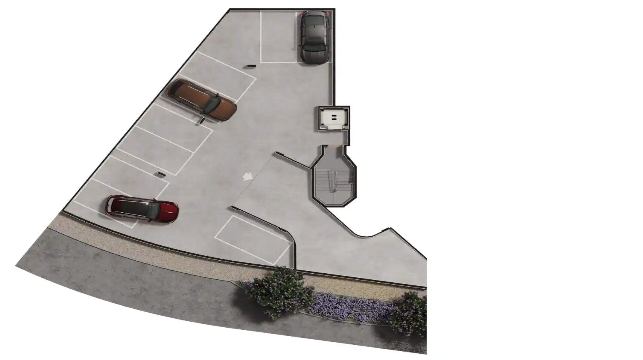 Apartamento à venda no Sion: Garagem - 2º subsolo