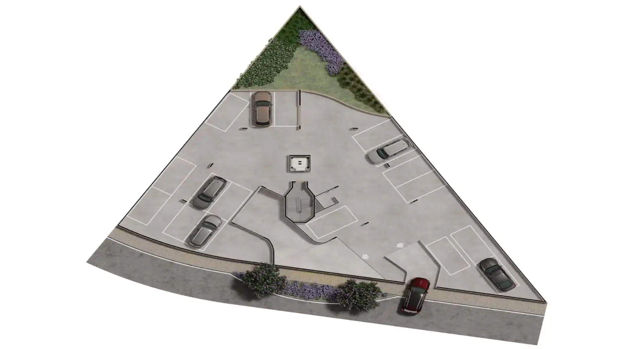 Apartamento à venda no Sion: Garagem - 1º subsolo