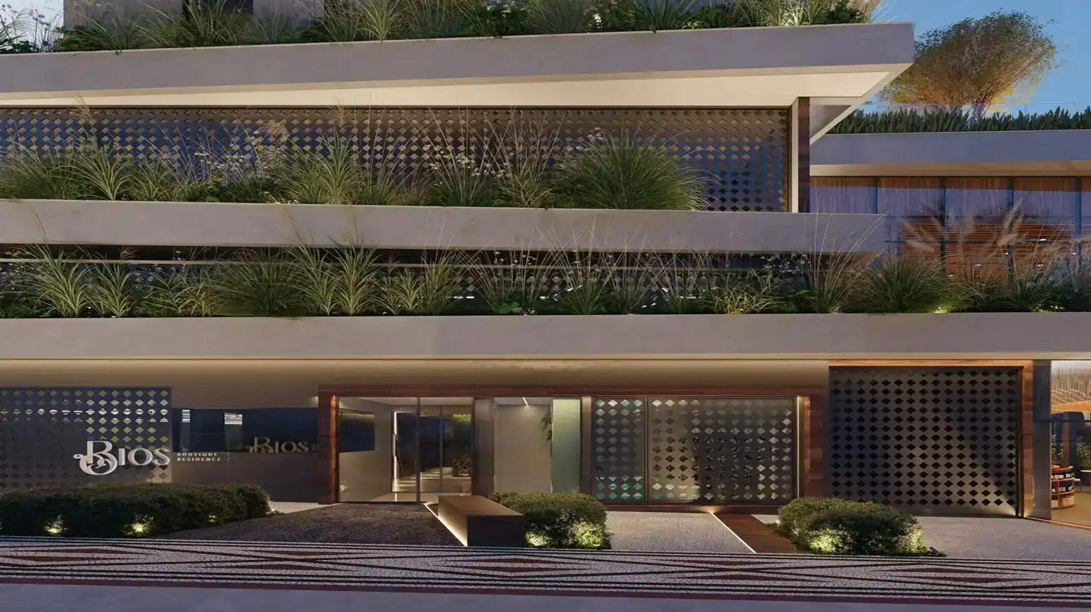 Apartamento à venda no Funcionários: Perspectiva da fachada