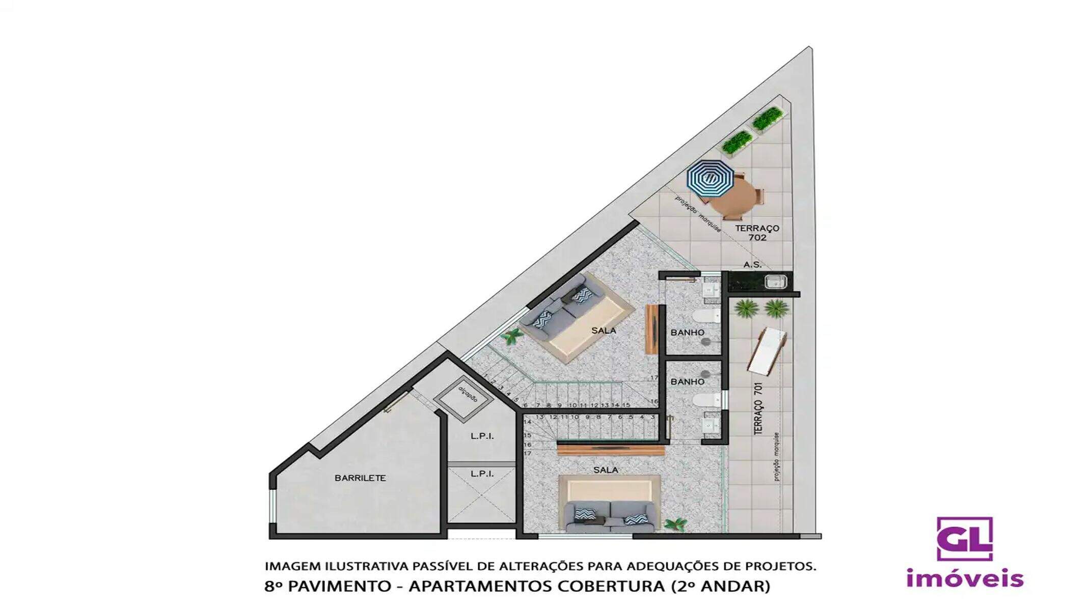 Apartamento à venda no Funcionários: 