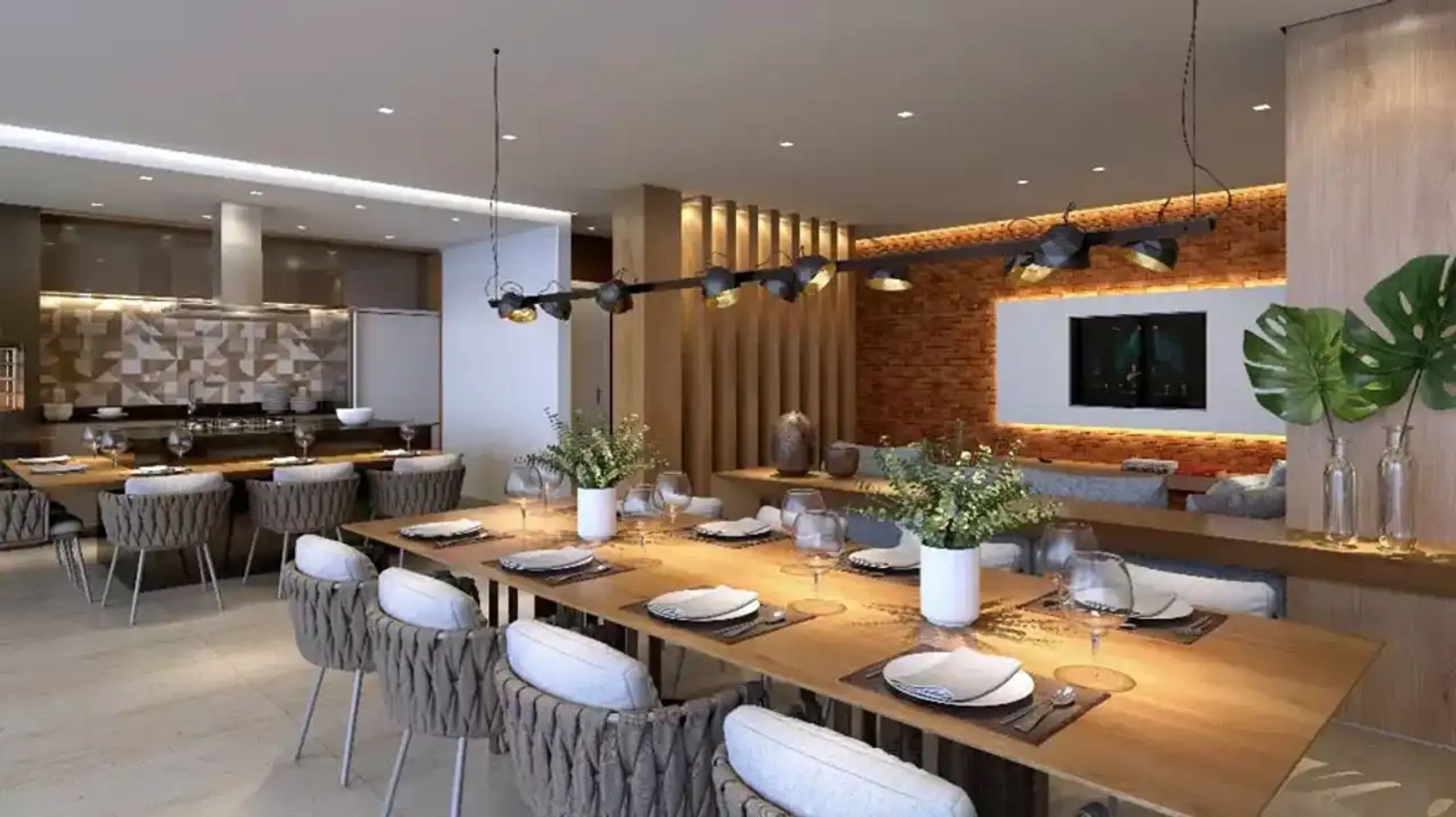 Apartamento à venda no Serra: Salão de festas